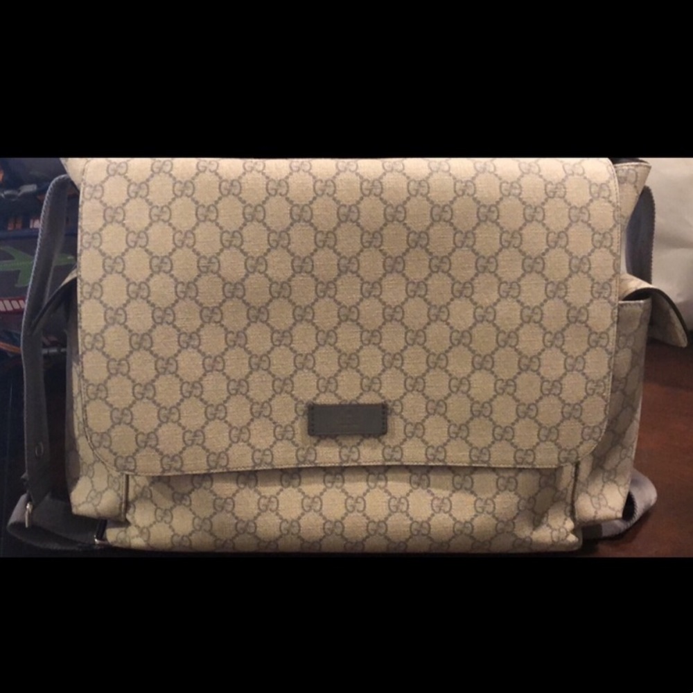 Gucci diaper bag